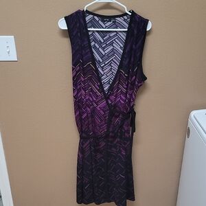 Apt. 9 Purple and Black Women's Dress 💜🖤